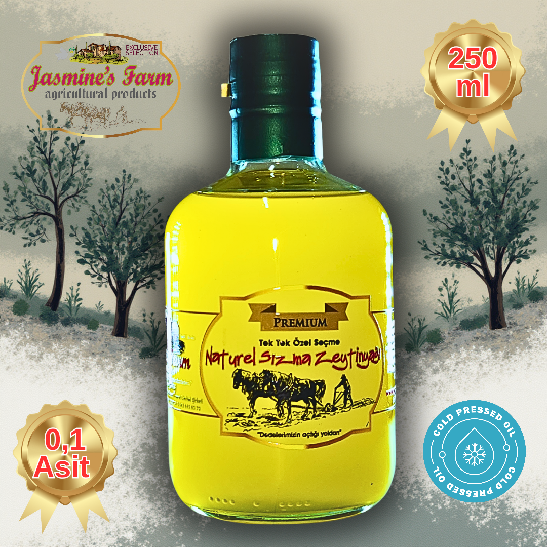 Jasmine’s Farm Naturel Sızma 0,1 Asit Zeytinyağı