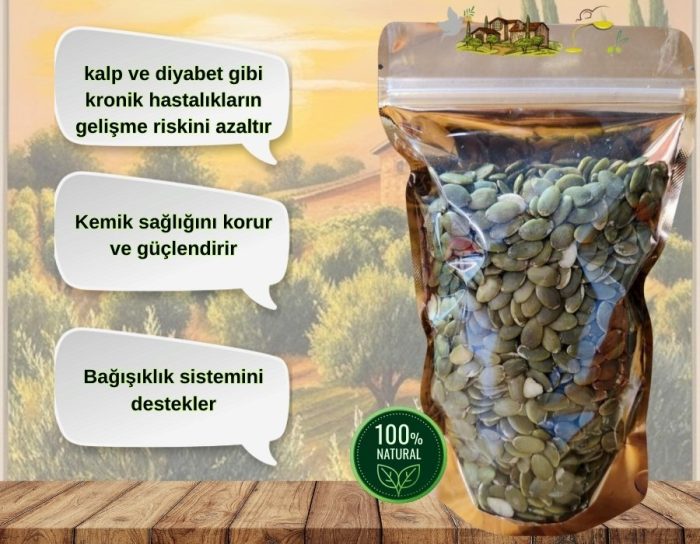 Çiğ Kabak Çekirdeği İçi 350 GR - Görsel 2