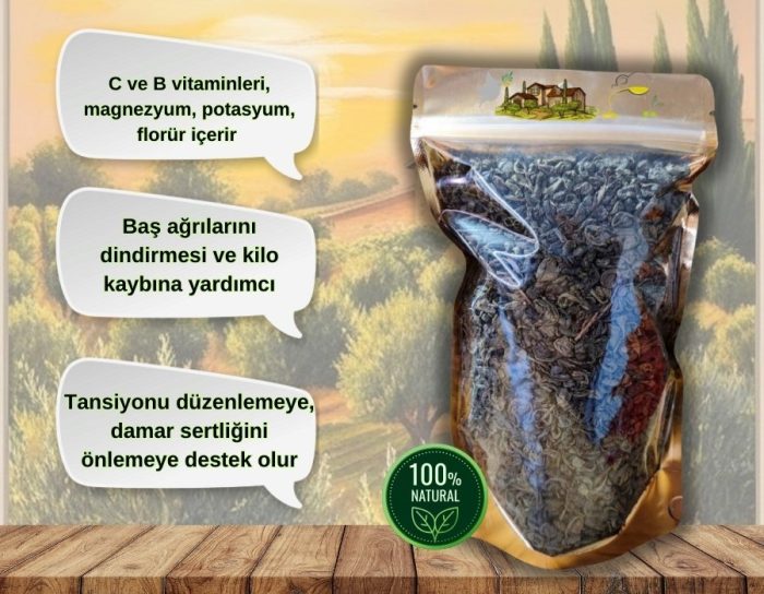 Doğal Kurutulmuş Yeşil Çay 200 GR - Görsel 2