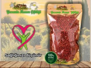 Organik Kırmızı Tane Karabiber 200 GR