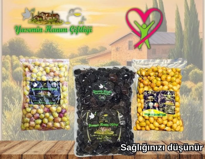 Ev Yapımı 3lü Zeytin Paketi 3x1 Kg