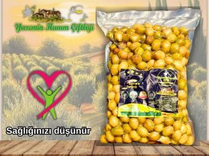 Taş Kırma Yeşil Zeytin Edremit Tipi 1 Kg