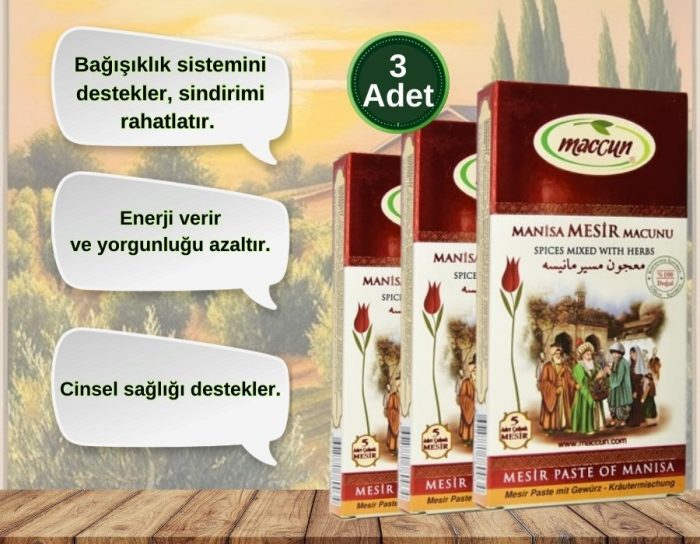 Maccun Manisa Mesir Macunu - 15 Adet Çubuk - Görsel 2