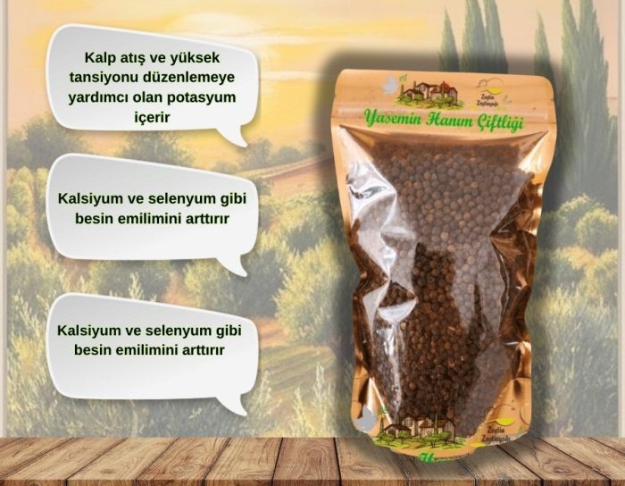 Organik Tane Karabiber 300 GR - Görsel 2