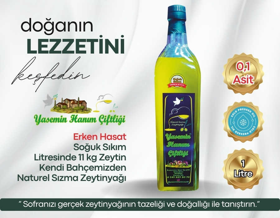 yeni hasat zeytinyağı, natürel sızma, soğuk sıkım, erken hasat zeytinyağı, Banmalık, %90 yeşil meyve, çiğ tüketim için zeytinyağı, 5 litre, kaliteli sızma zeytinyağı, doğal zeytinyağı