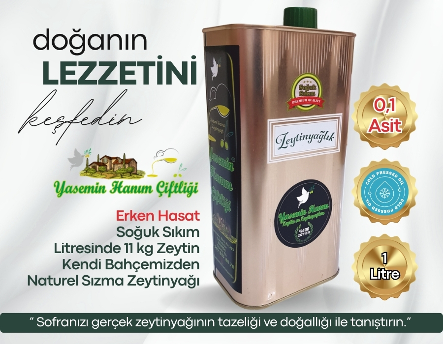 Soğuk sıkım Zeytinyağı